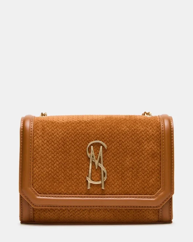 Larisa Woven Bag in Tabak