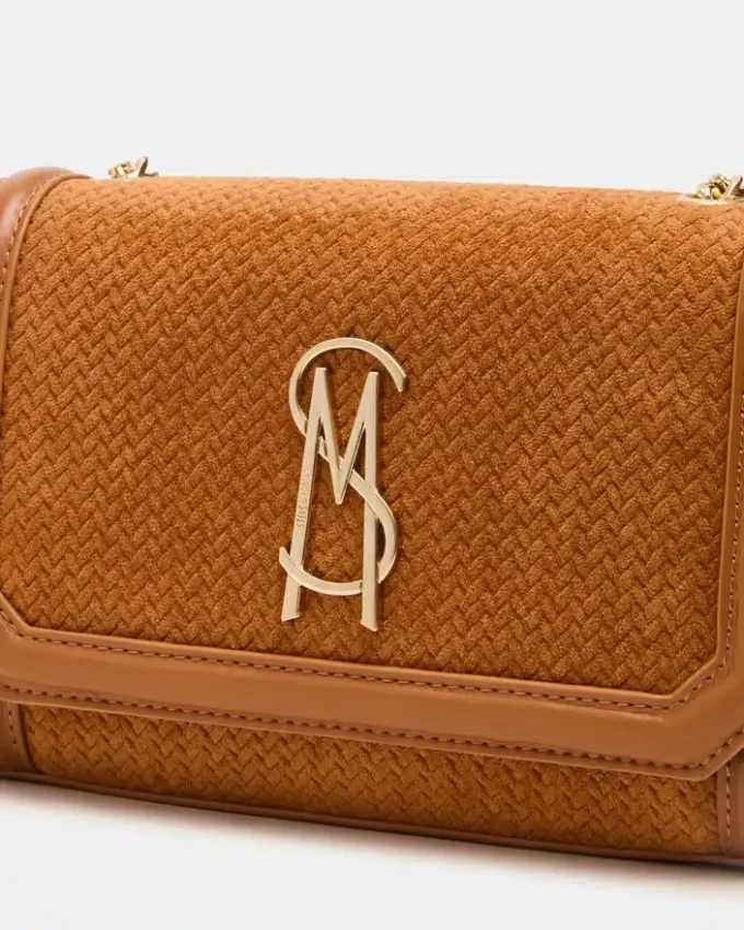 Larisa Woven Bag in Tabak