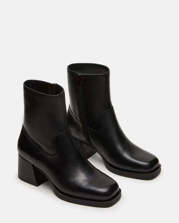 Latches Schwarzes Leder