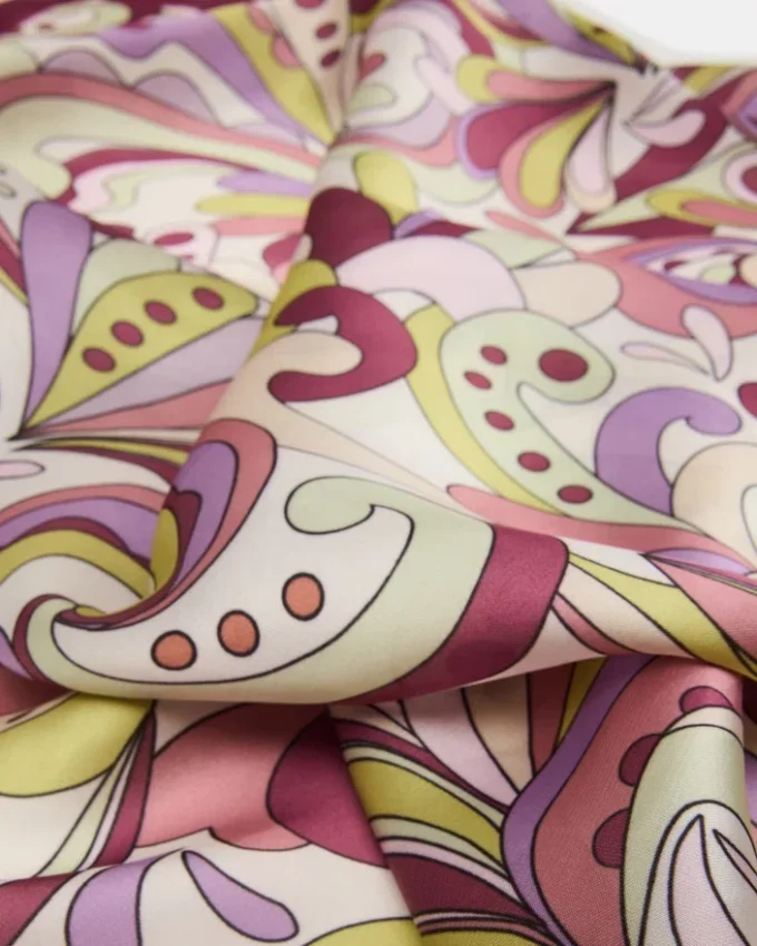 Lavendel-bedruckter Schal