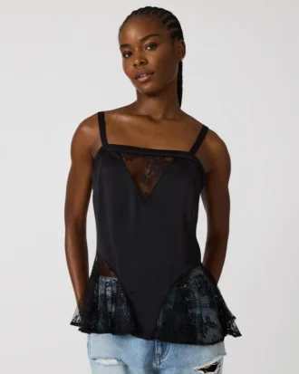 Leonorah Top Schwarz