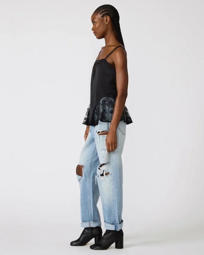 Leonorah Top Schwarz