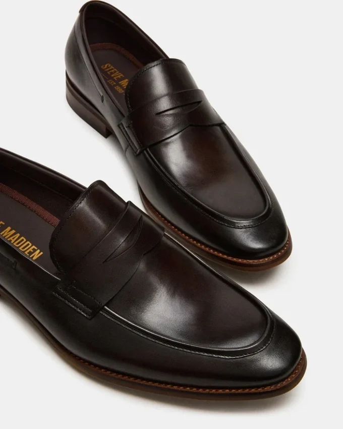 Lightning Brown Leder