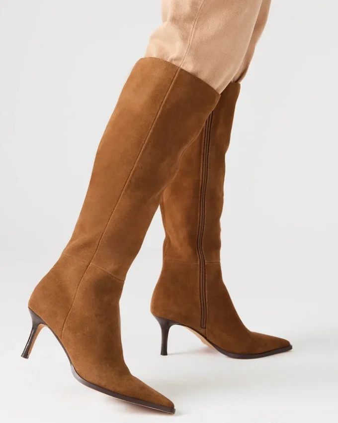 Lingo Chestnut Suede