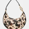 Lohan-Tasche mit braunem Print