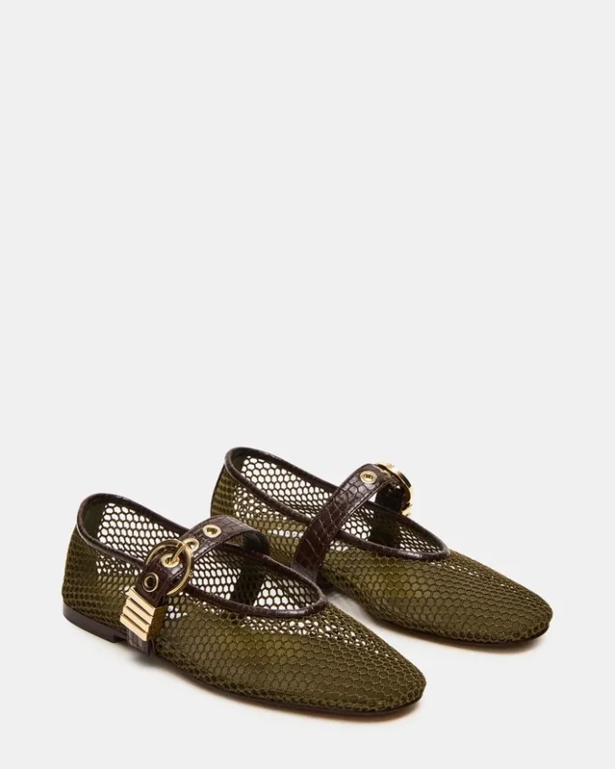 Lucia Olive Mesh