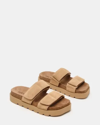 Luther Taupe Wildleder