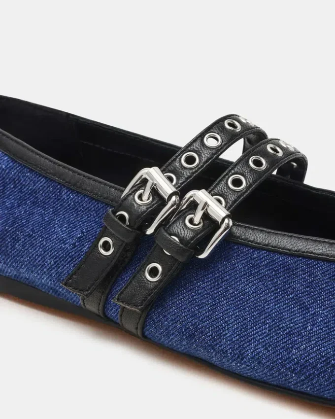 Lydia Cap Black Denim