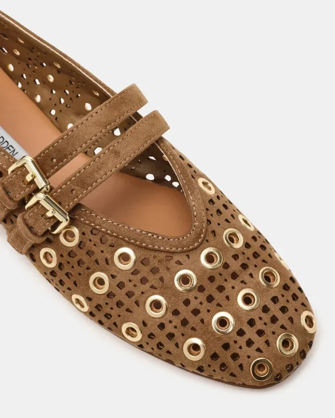 Lydia Perforated Taupe