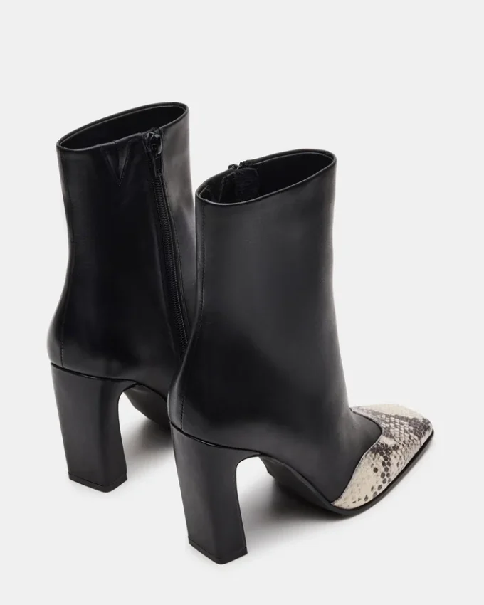 Lyle Schwarzes Leder mit Schlangenmuster Lyle Schwarzes Leder mit Schlangenmuster