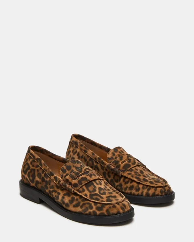 Madison Leopard Suede