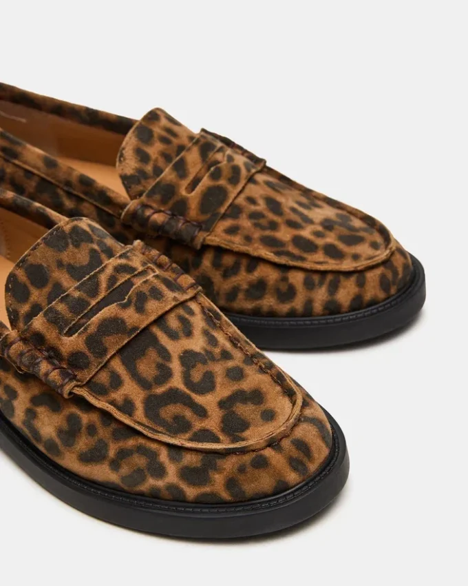Madison Leopard Suede