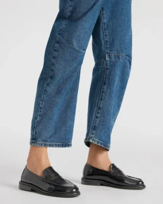 Madison Schwarzes Leder