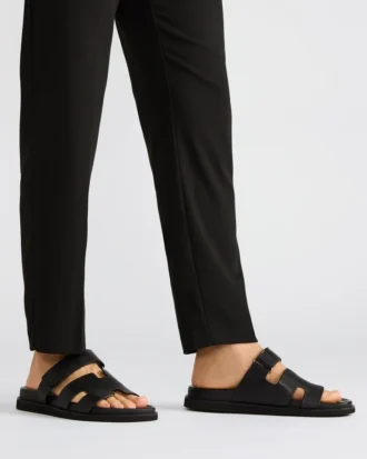 Maiven Schwarzes Leder