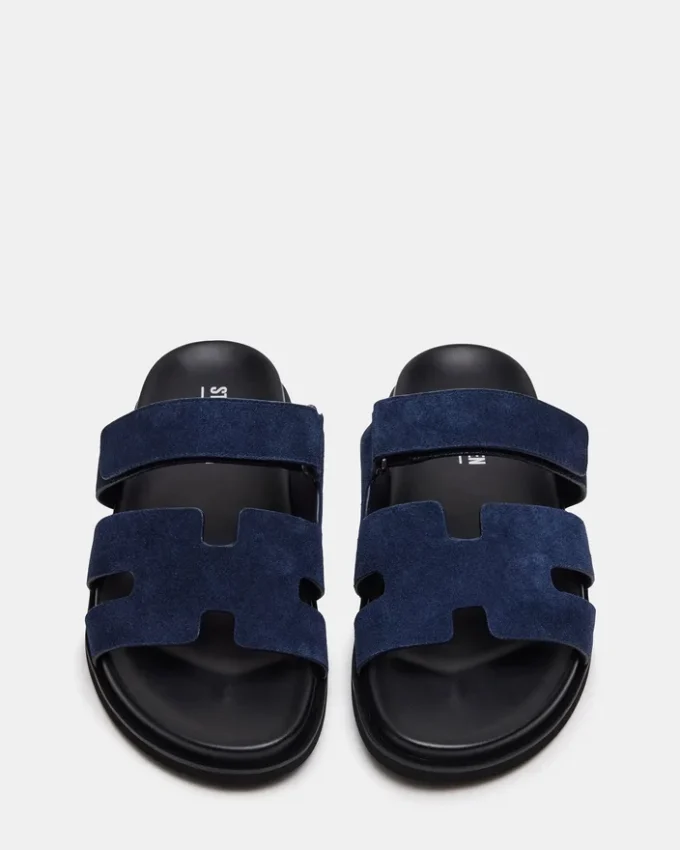 Maiven Navy Wildleder