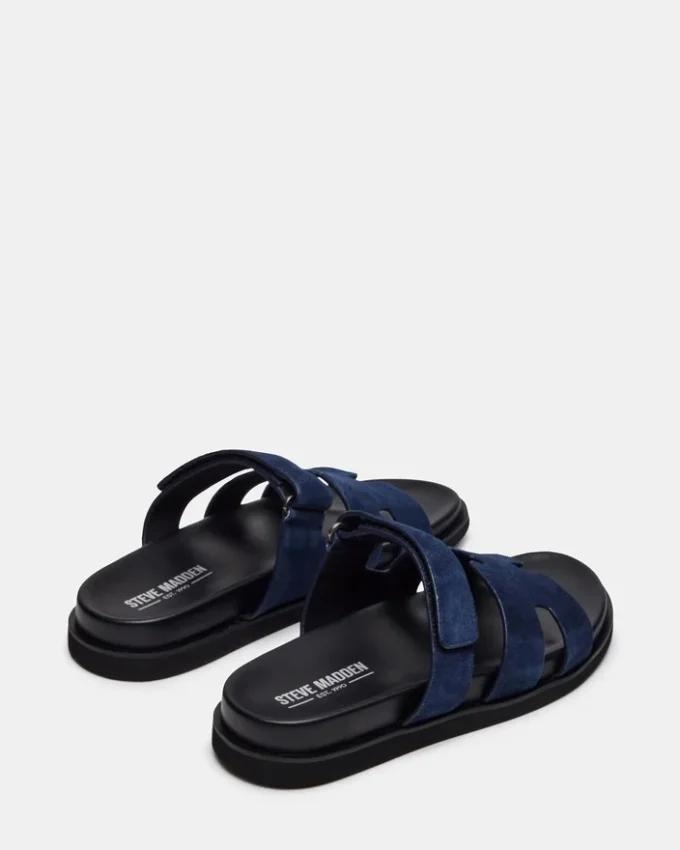 Maiven Navy Wildleder