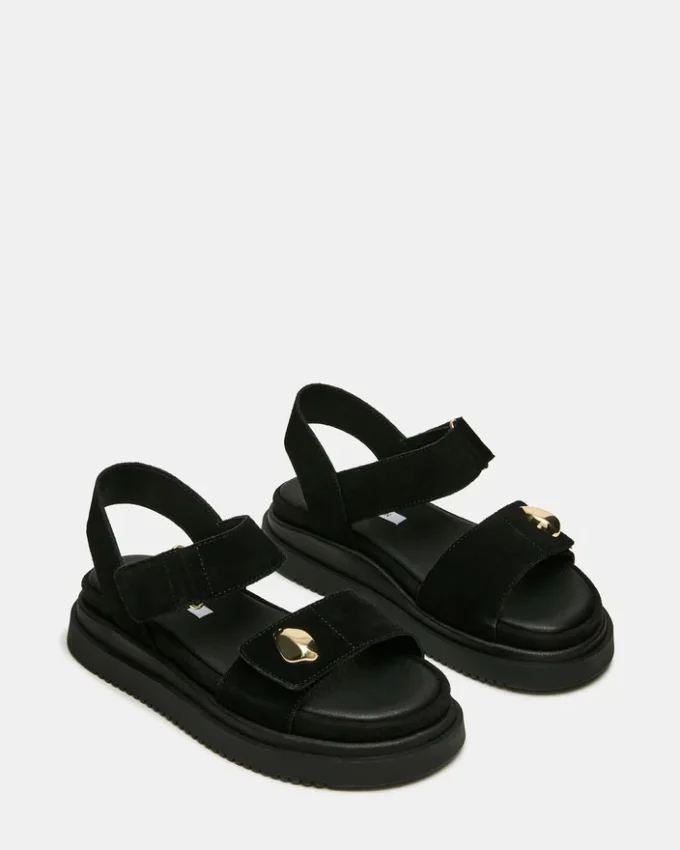 Matine Schwarzes Wildleder