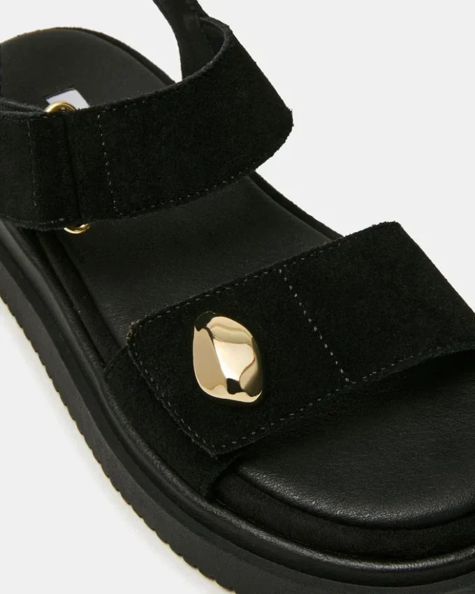 Matine Schwarzes Wildleder