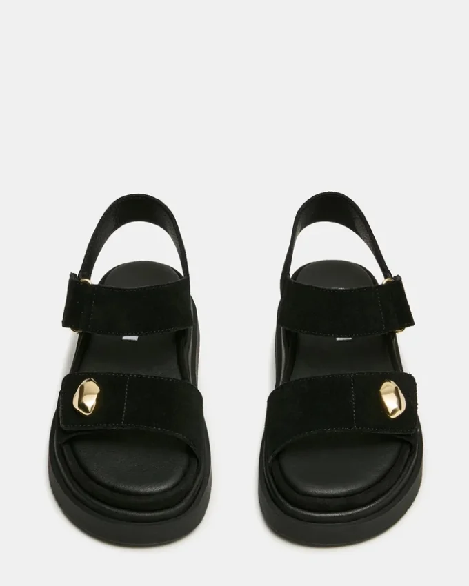 Matine Schwarzes Wildleder