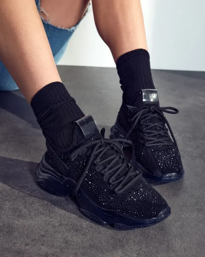 Maxima Schwarz mit Strasssteinen Maxima Schwarz mit Strasssteinen