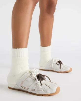 Maysa Weiß Distressed