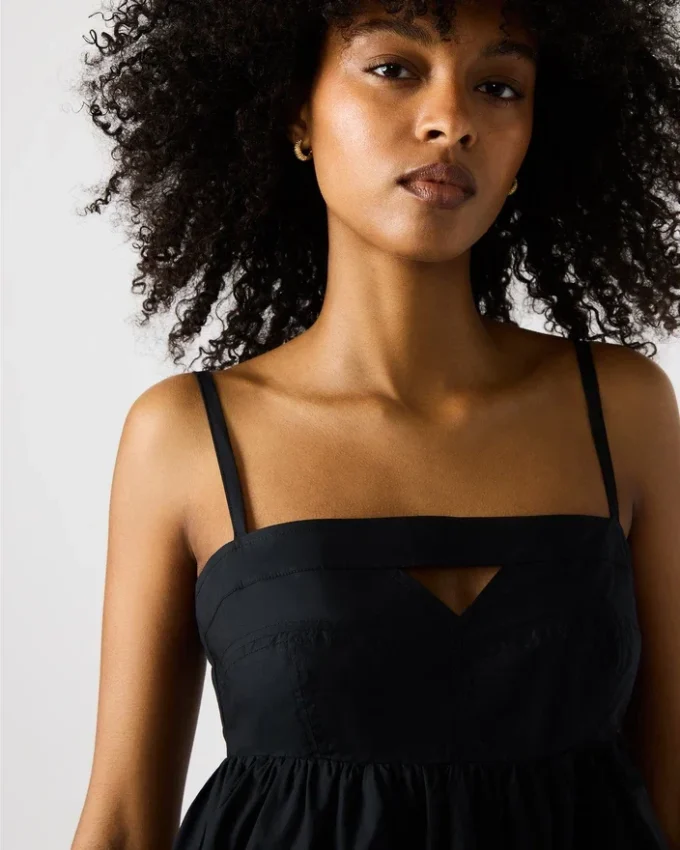 Meadow-Kleid Schwarz