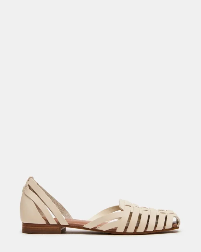 Medlin Weißes Leder