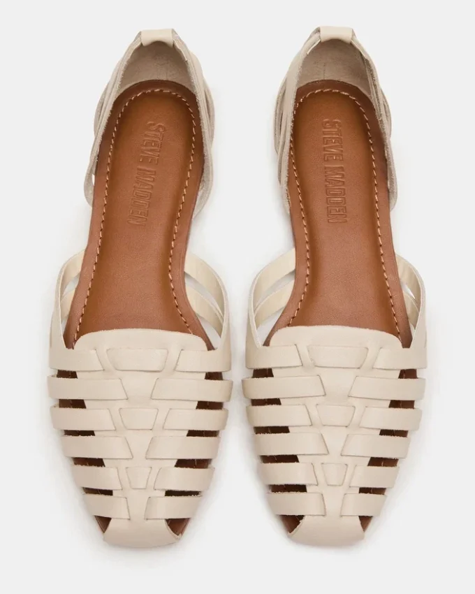 Medlin Weißes Leder