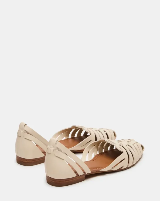 Medlin Weißes Leder