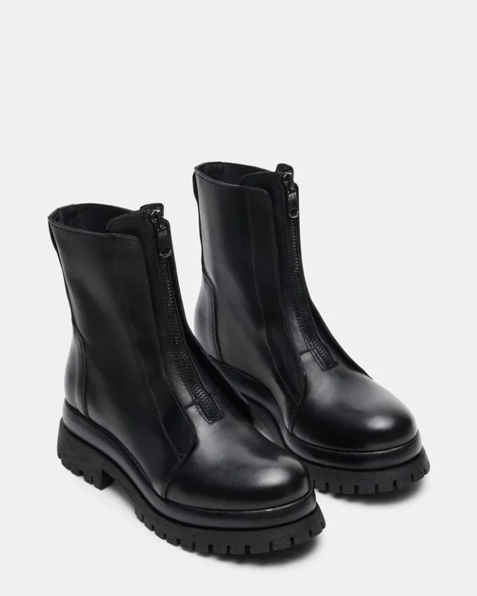 Milton Schwarzes Leder