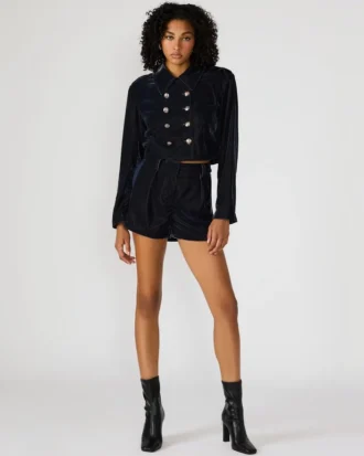 Minnetta Shorts Indigo Haze