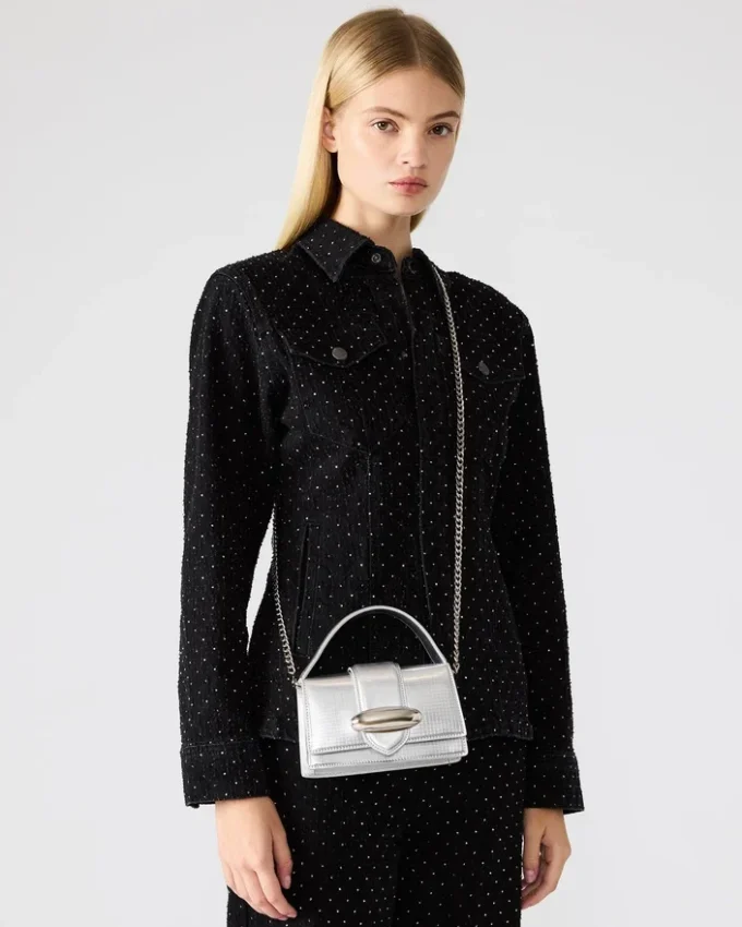 Mishell Tasche Silver Disco