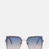 Morna Sonnenbrille Silber