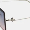 Morna Sonnenbrille Silber