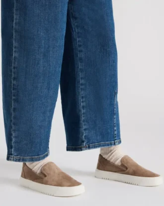 Murphy Taupe-Wildleder