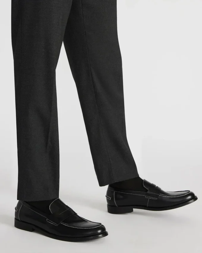 Natan Schwarzes Leder