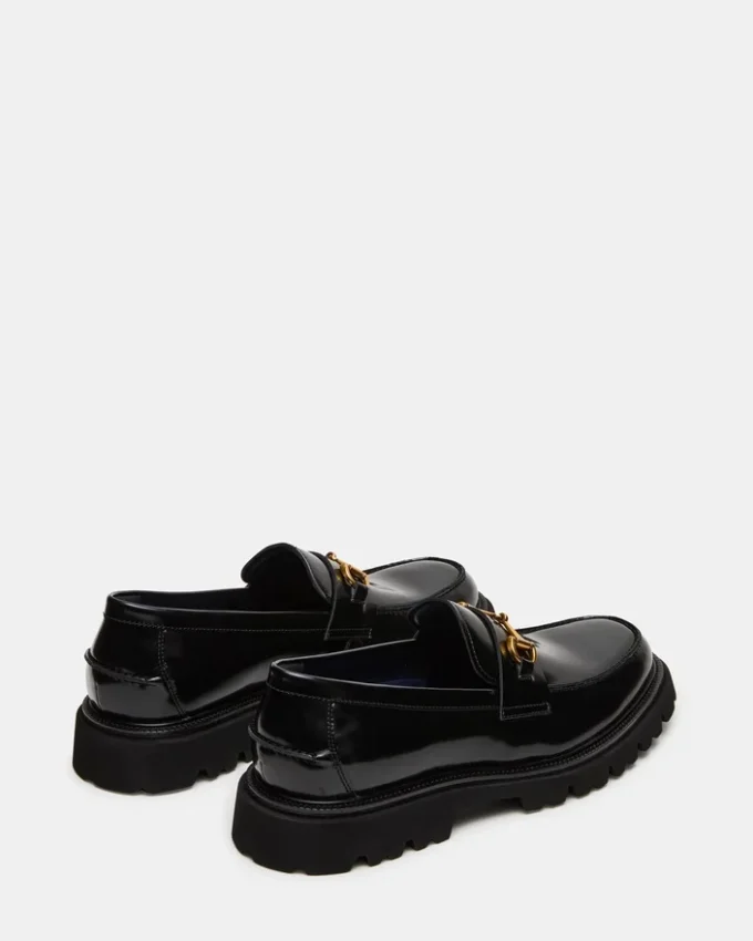 Naxos aus schwarzem Leder Naxos aus schwarzem Leder