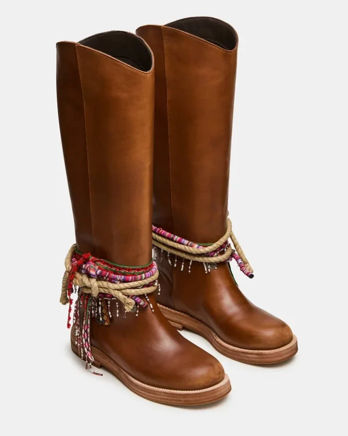 Origin-Leder in Hellbraun