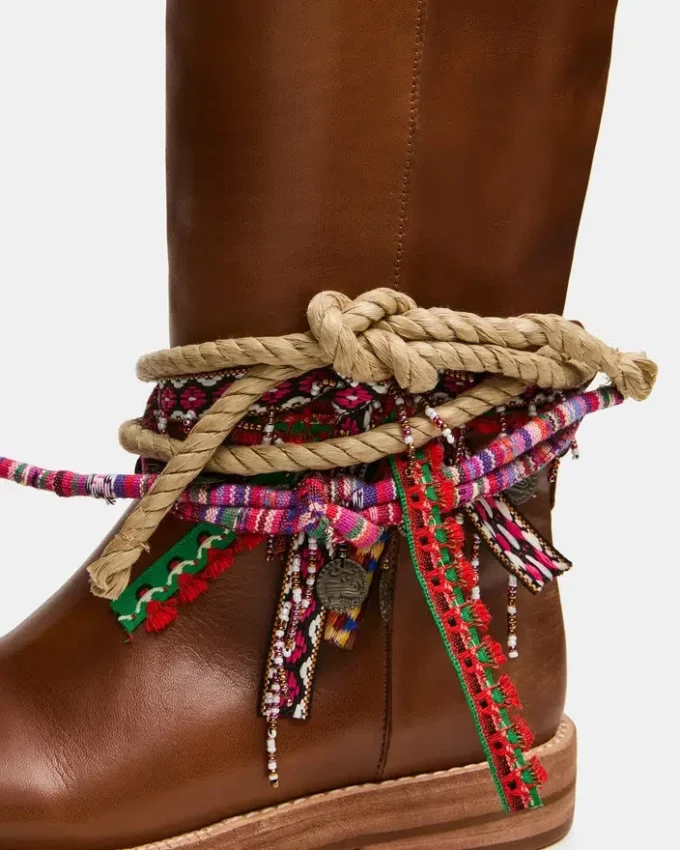 Origin-Leder in Hellbraun