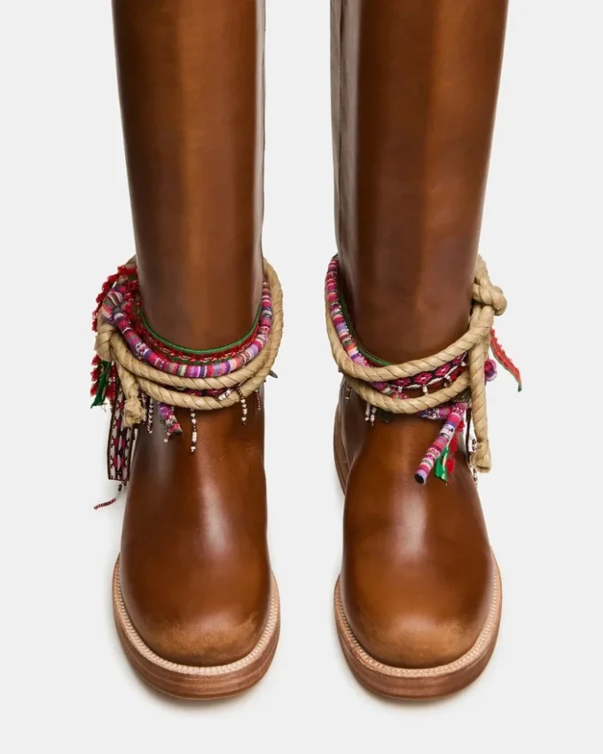 Origin-Leder in Hellbraun