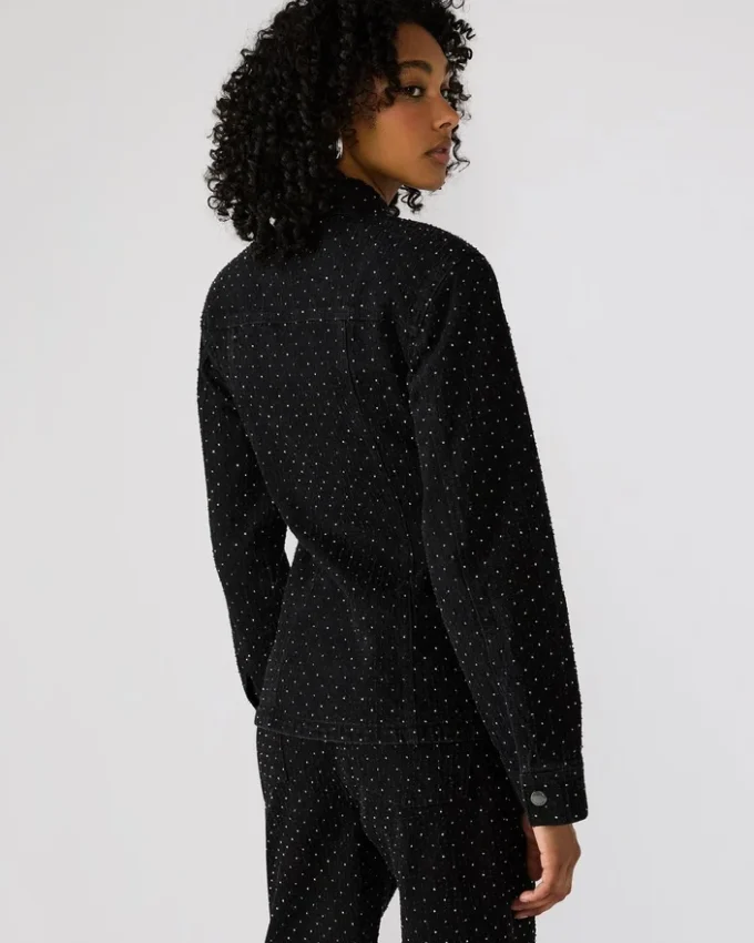 Parc Crystal Jacke Schwarz