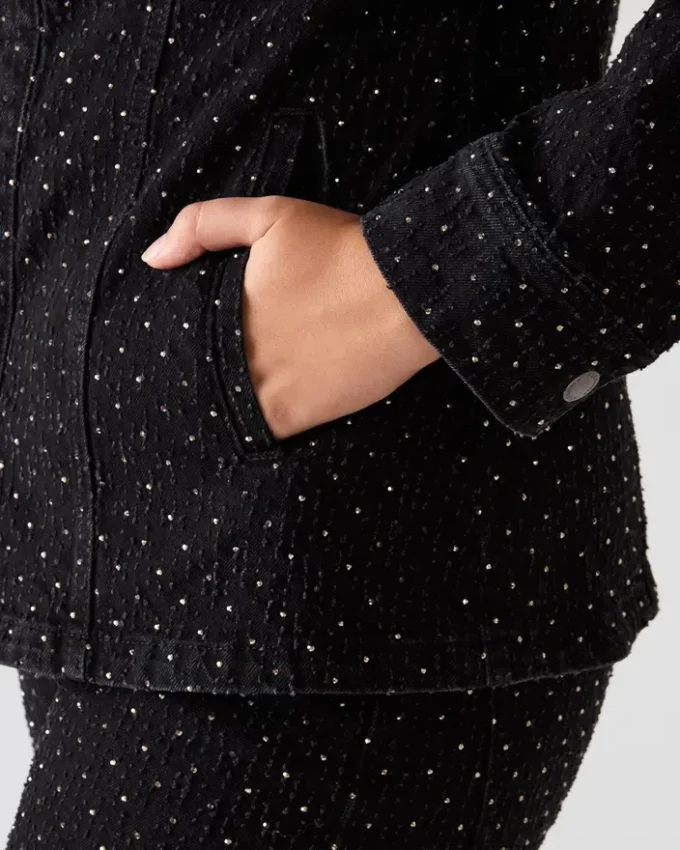 Parc Crystal Jacke Schwarz