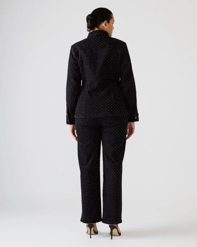 Parc Crystal Jacke Schwarz