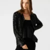Payton Paillettenblazer Schwarz Payton Paillettenblazer Schwarz