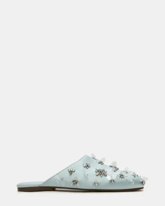 Pearson Blau Satin Strass