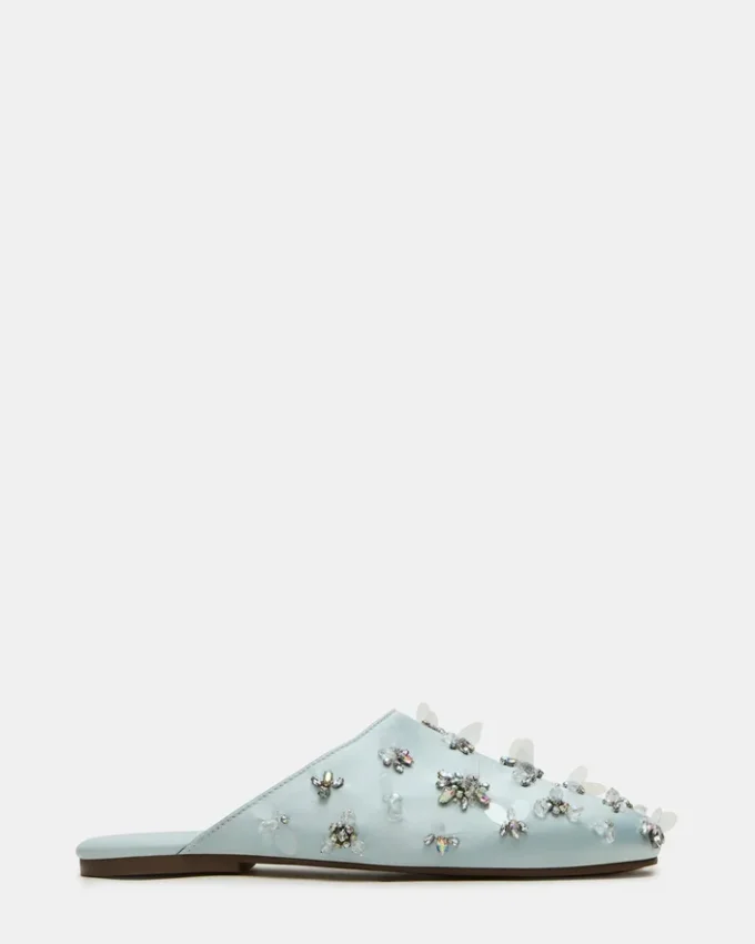 Pearson Blau Satin Strass