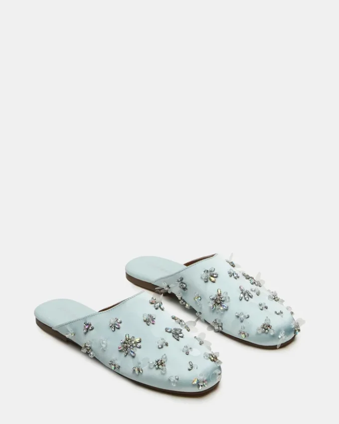 Pearson Blau Satin Strass