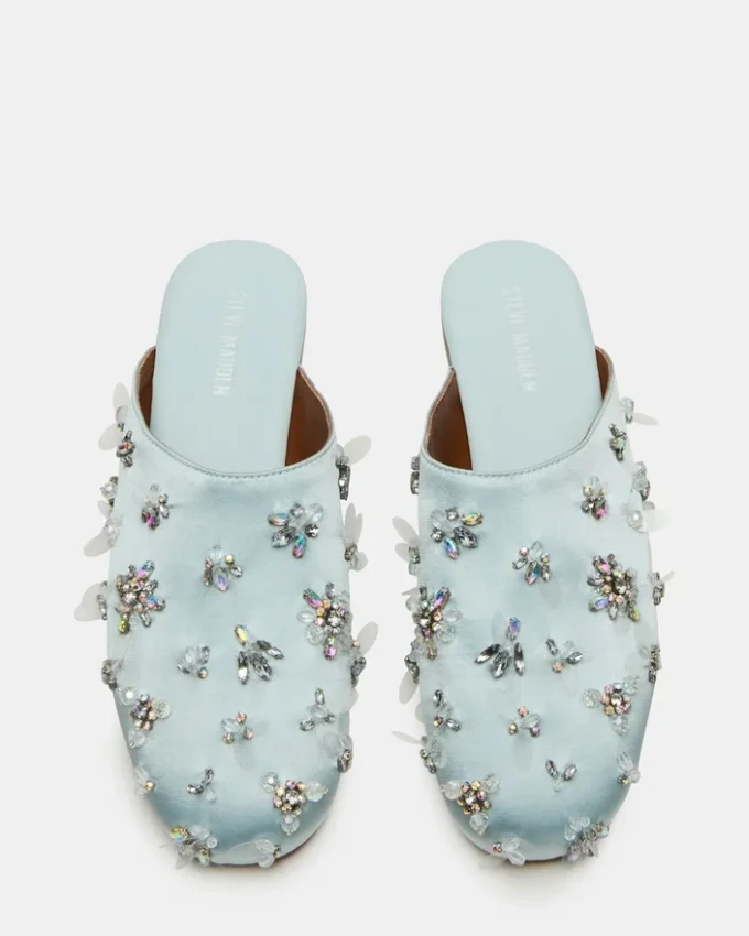 Pearson Blau Satin Strass