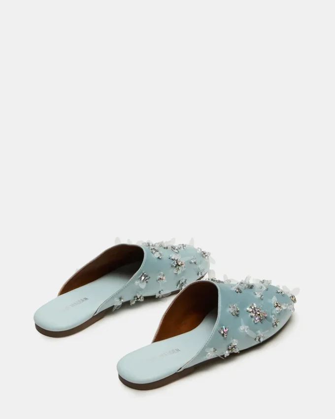 Pearson Blau Satin Strass