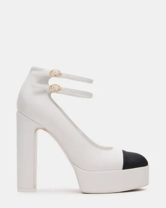 Peyton Weißes Leder